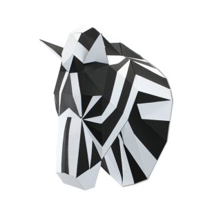 Zèbre en papier 3D
