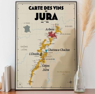 Carte des vins du Jura