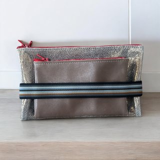 Marron pailletée 