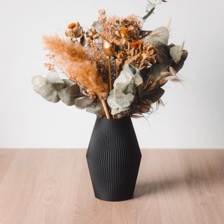 Vase IRIS noir