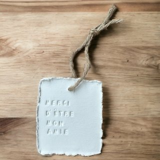 Plaque « Merci d’être mon amie »