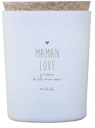 Bougie « Maman Love »