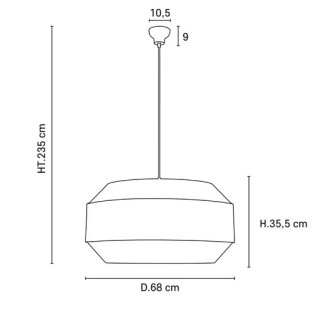 Suspension Cosiness ø68cm