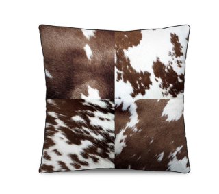 Coussin velours Vache 45x45cm