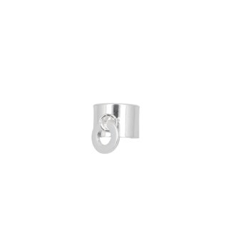 Bague Argentée - Bouée plate 